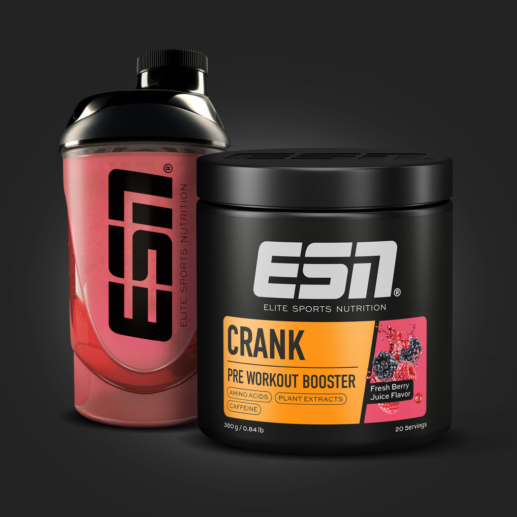 Work Boosters Pre-Workout Booster for the perfect workout | ESN Crank